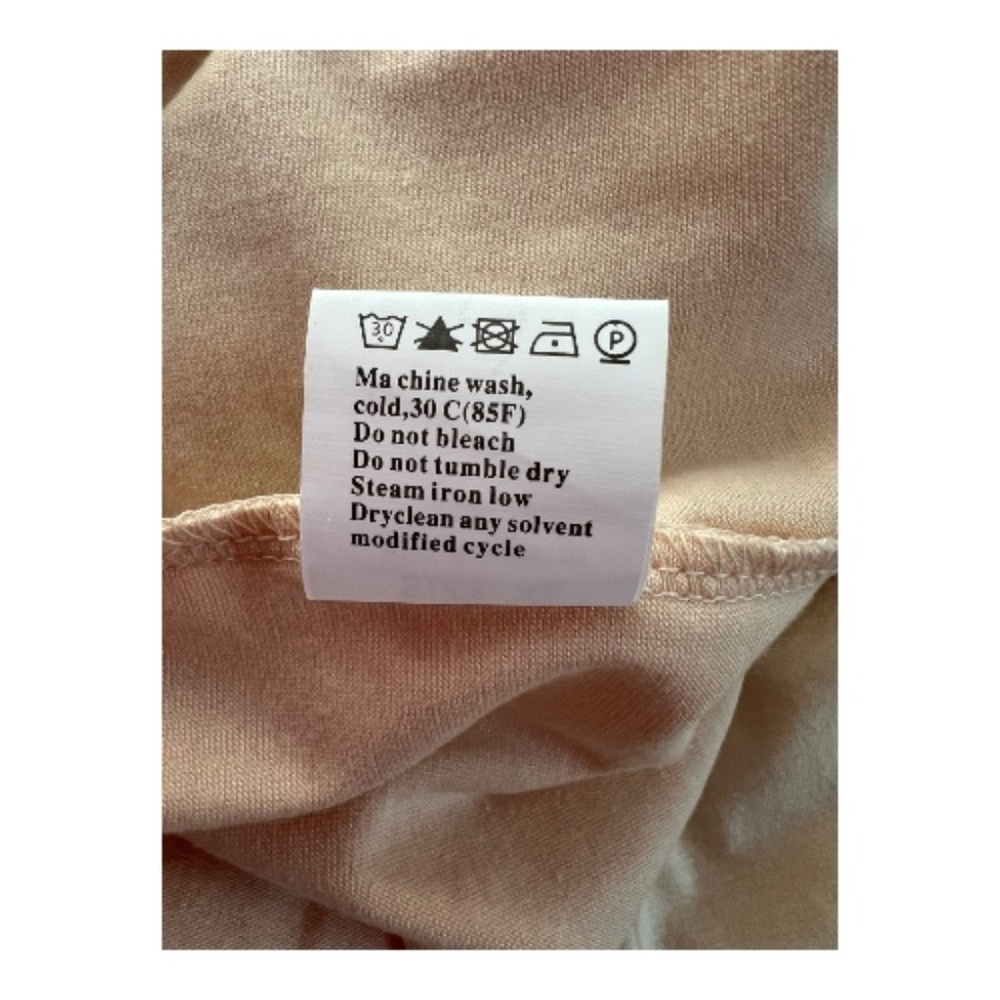 EUC women’s tan adjustable spaghetti strap jumpsuit | size XL - Picture 6 of 6